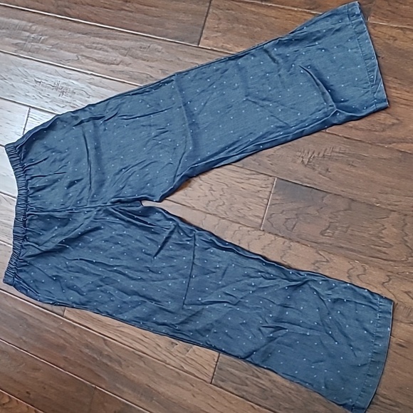 NWT NIC+ZOE Blue Polka Dot Pullon Pants size 12 - Picture 2 of 11